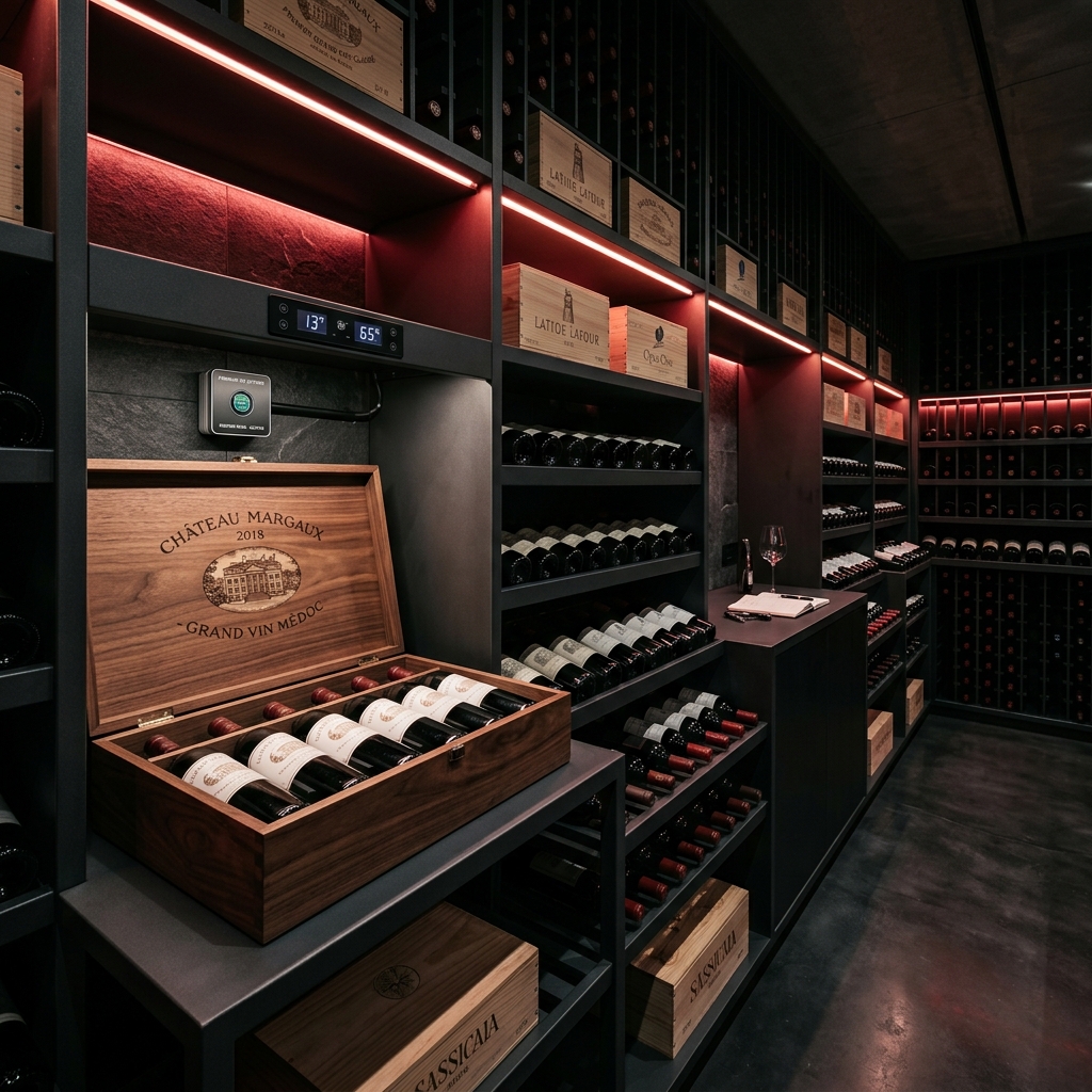 Secure Wine Vault Import Supply Chain